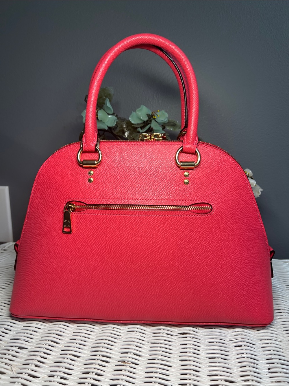 Coach Large Katy Dome Satchel - Picture 4 of 17